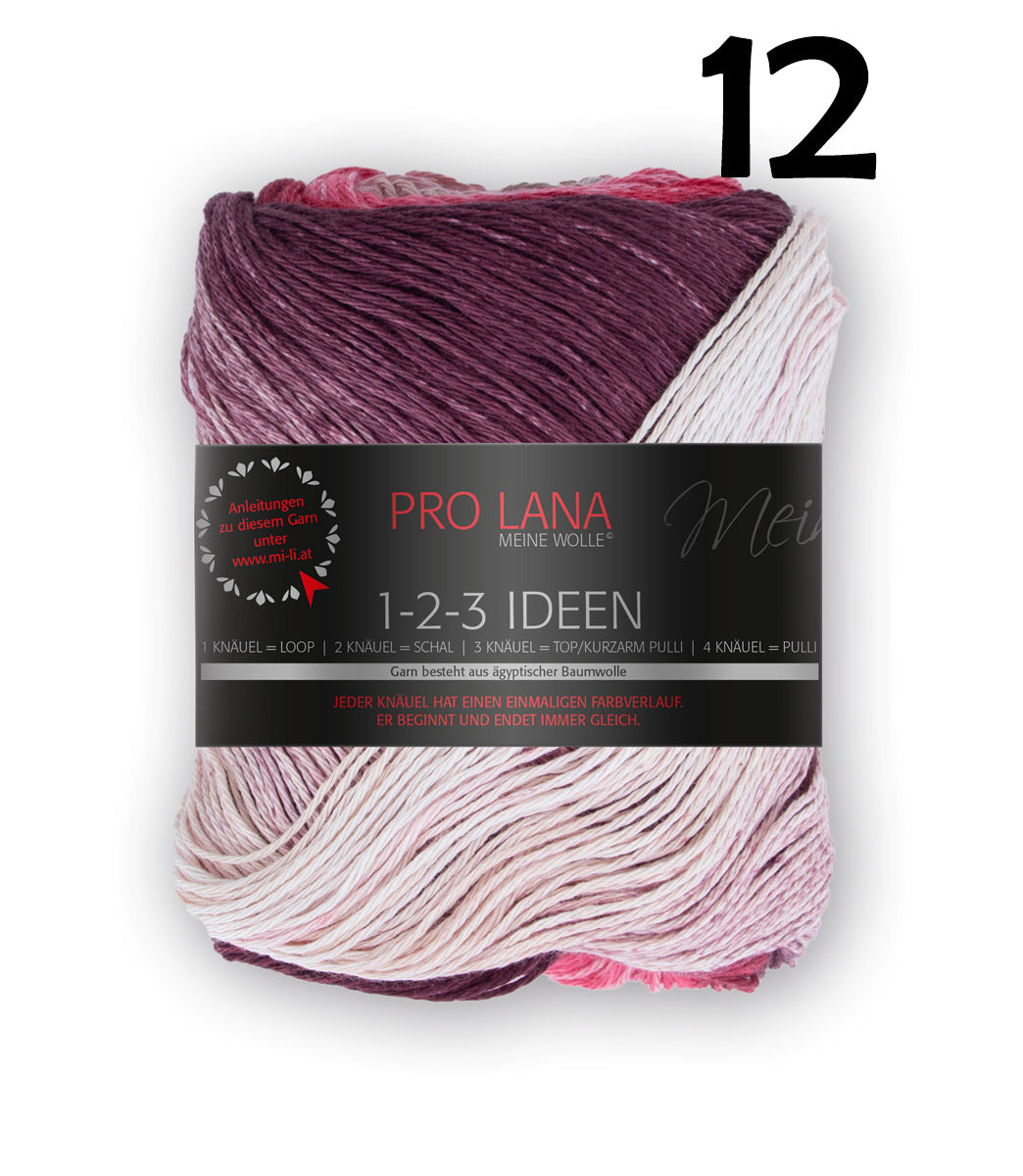 1-2-3 Ideen von Pro Lana