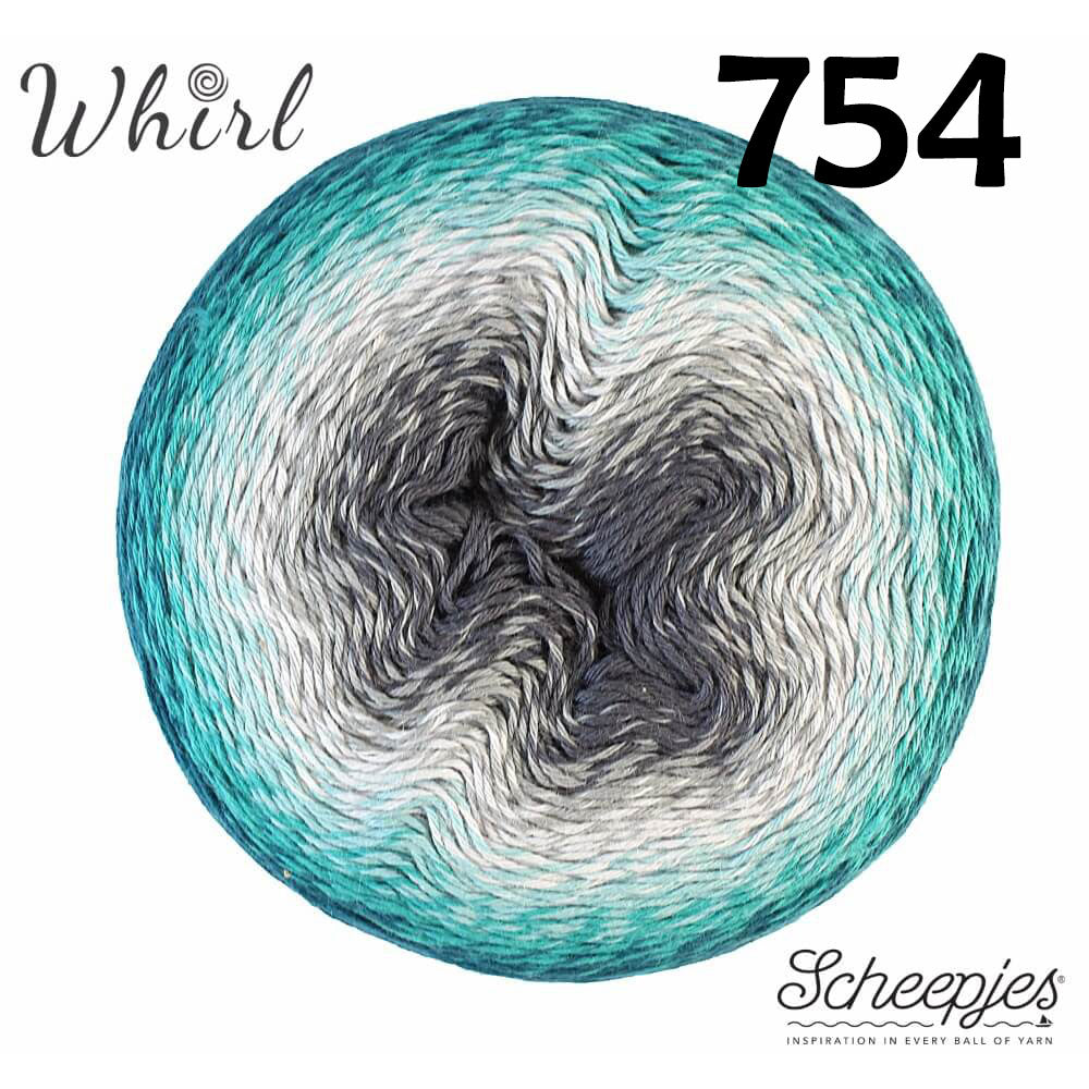 Whirl Green Tea Tipple (Nr 754) von Scheepjes