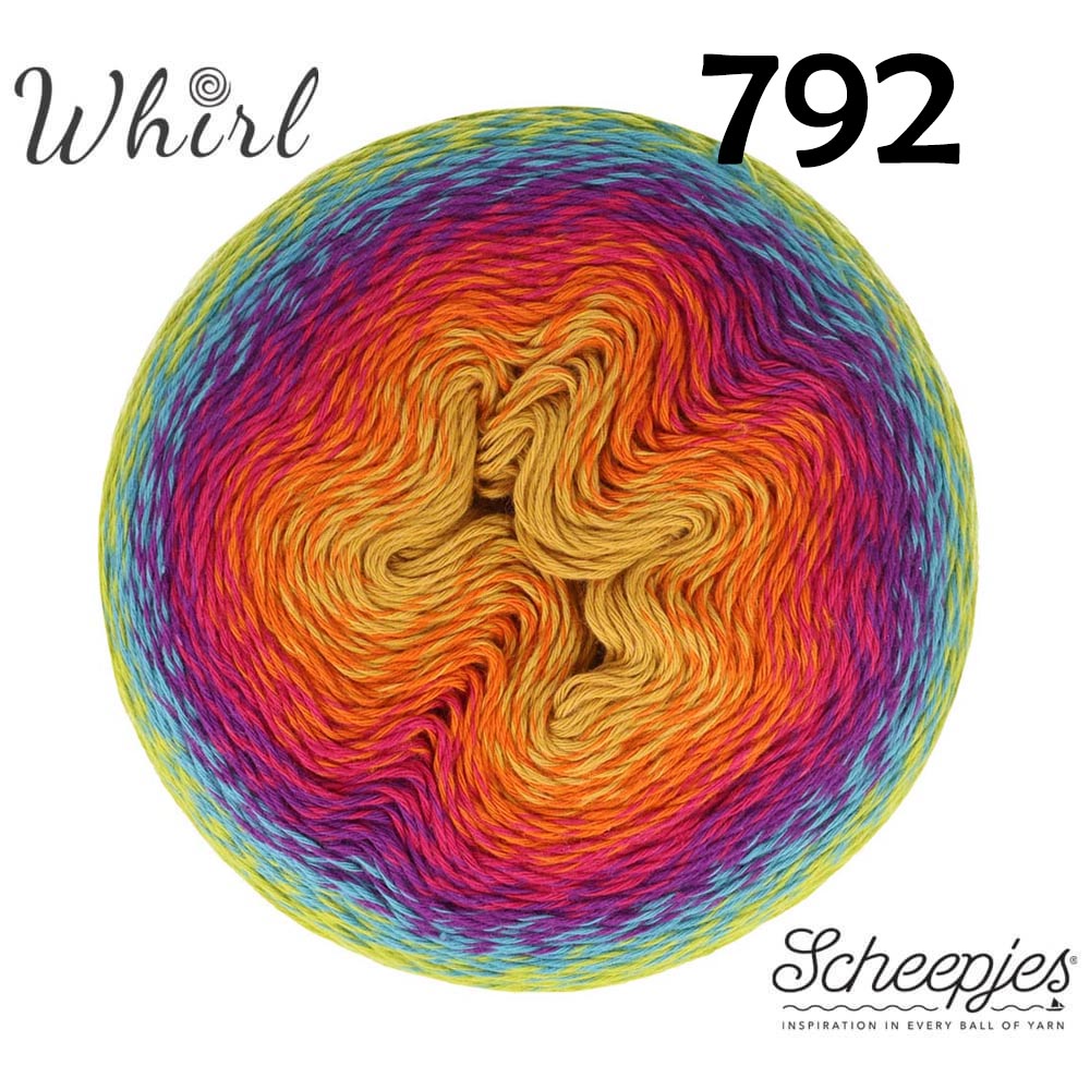 Whirl Rainbow Popsicle (Nr 792) von Scheepjes
