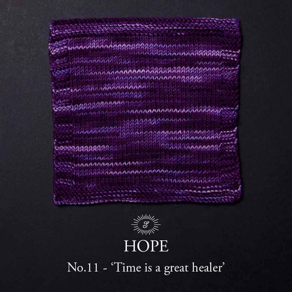 Nr. 11 HOPE Sock handgefärbtes Garn
