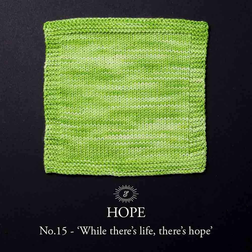 Nr. 15 HOPE Sock handgefärbtes Garn