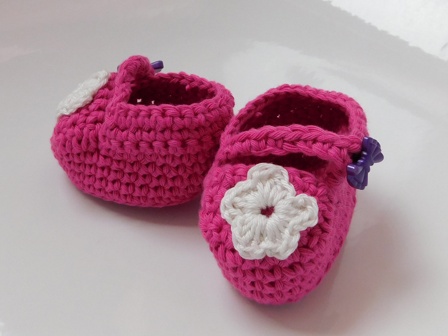 Baby Ballerinas Häkelanleitung
