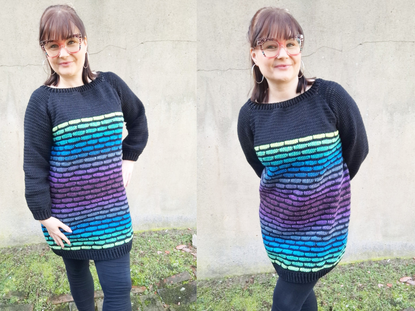 Big Shirt JELLY Häkelanleitung (Kleid/Tunika)