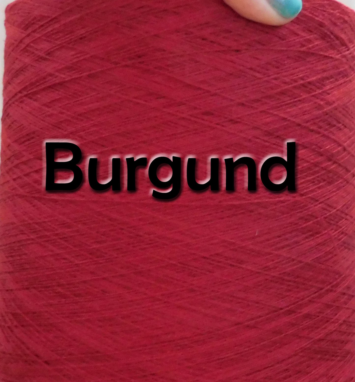 Bobbel Uni - Burgund