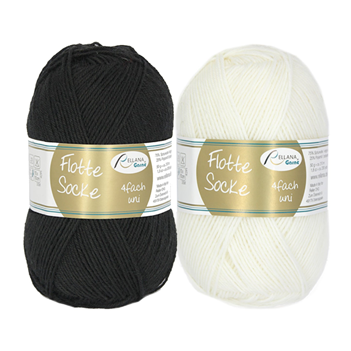 Flotte Socke uni von Rellana