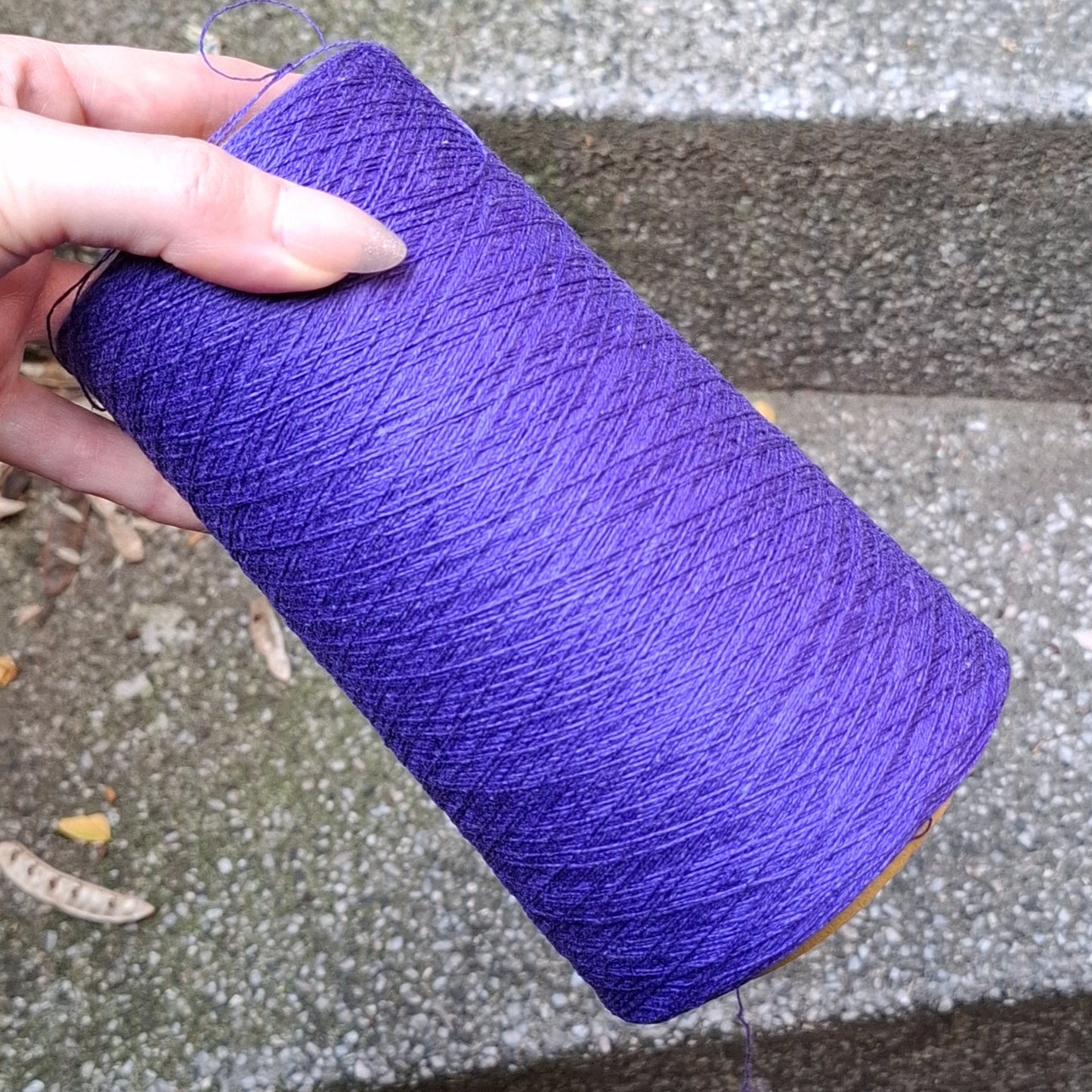 Bobbel Uni - ultraviolett meliert