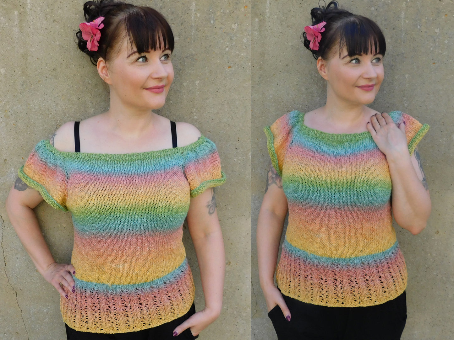 RVO Shirt LA OLA Strickanleitung