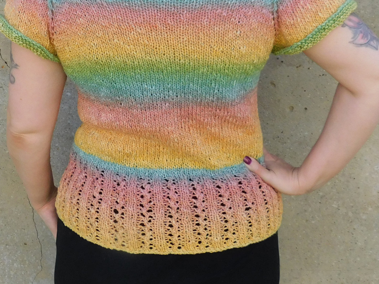 RVO Shirt LA OLA Strickanleitung