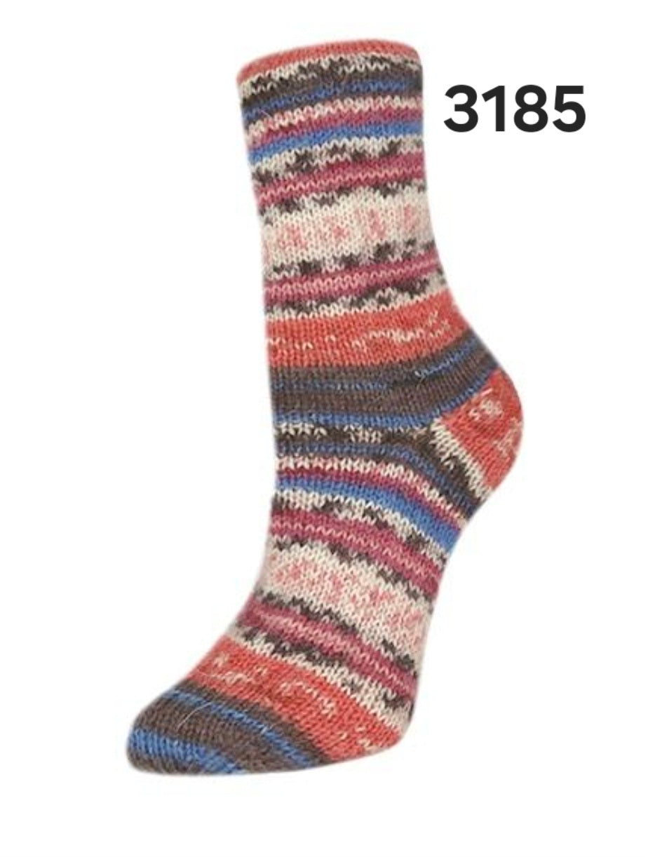 Flotte Socke Merino 4f von Rellana
