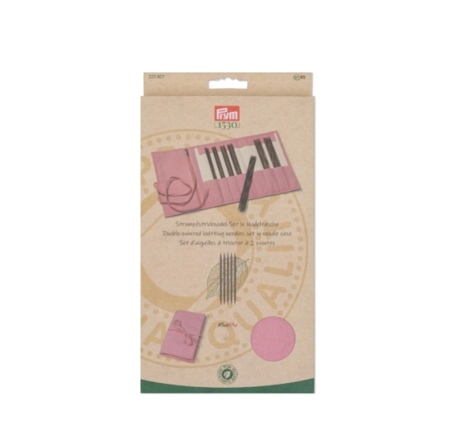 Prym Sockenstricknadel-Set Knit Pro NATURAL