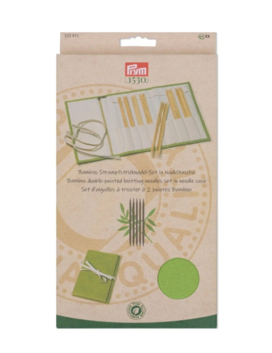 Prym Sockenstricknadel-Set Bambus