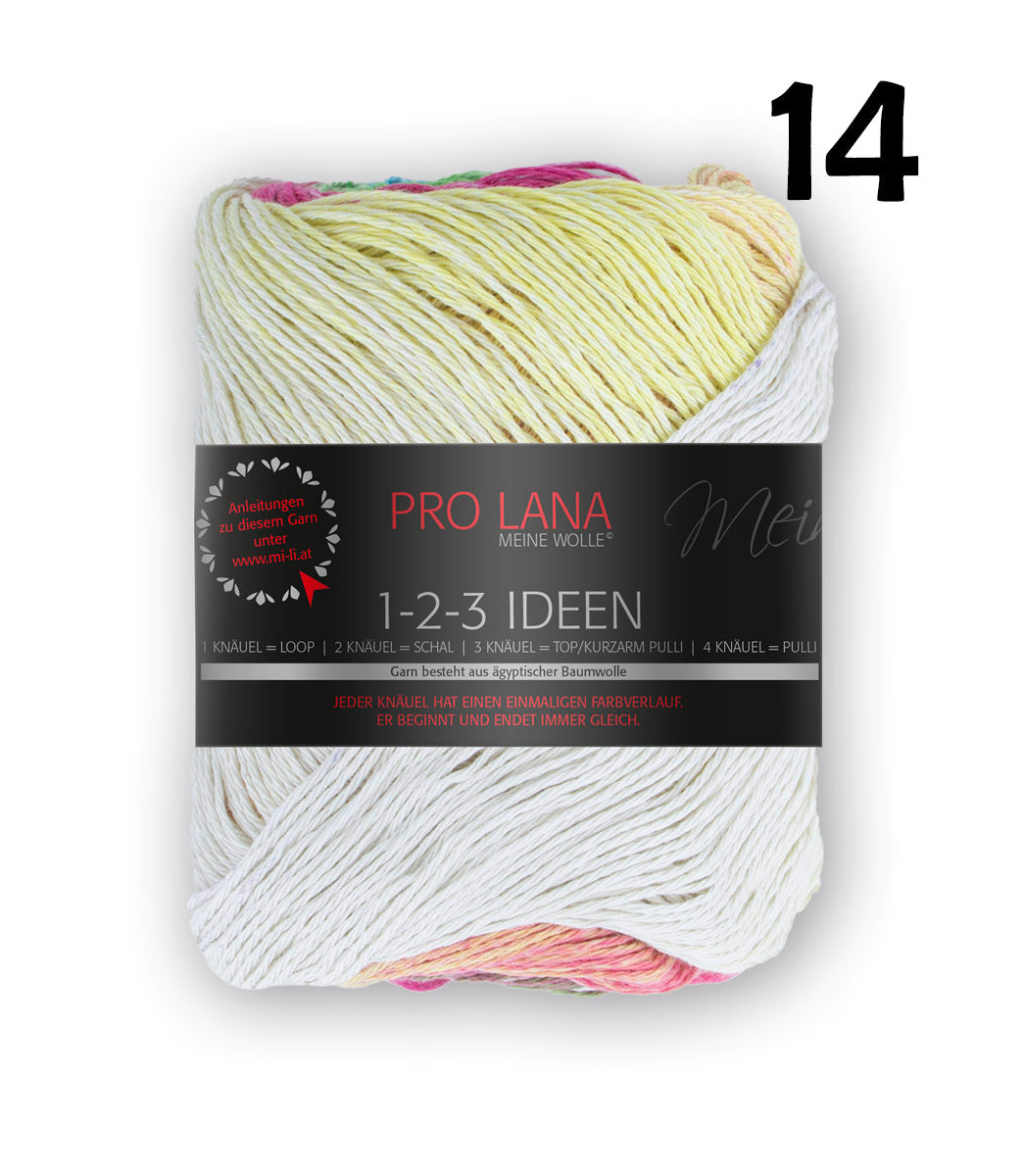 1-2-3 Ideen von Pro Lana