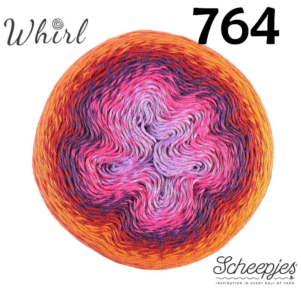 Whirl Red Velvet Sunrise (Nr 764) von Scheepjes