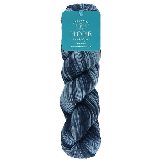 Nr. 5 HOPE Sock handgefärbtes Garn