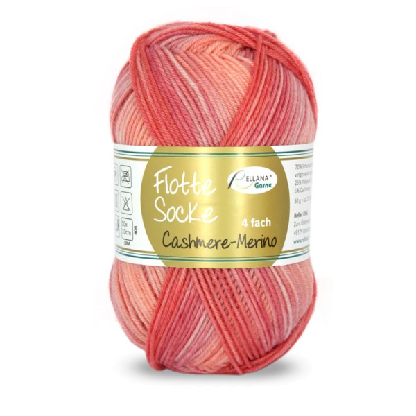 Flotte Socke Cashmere-Merino von Rellana