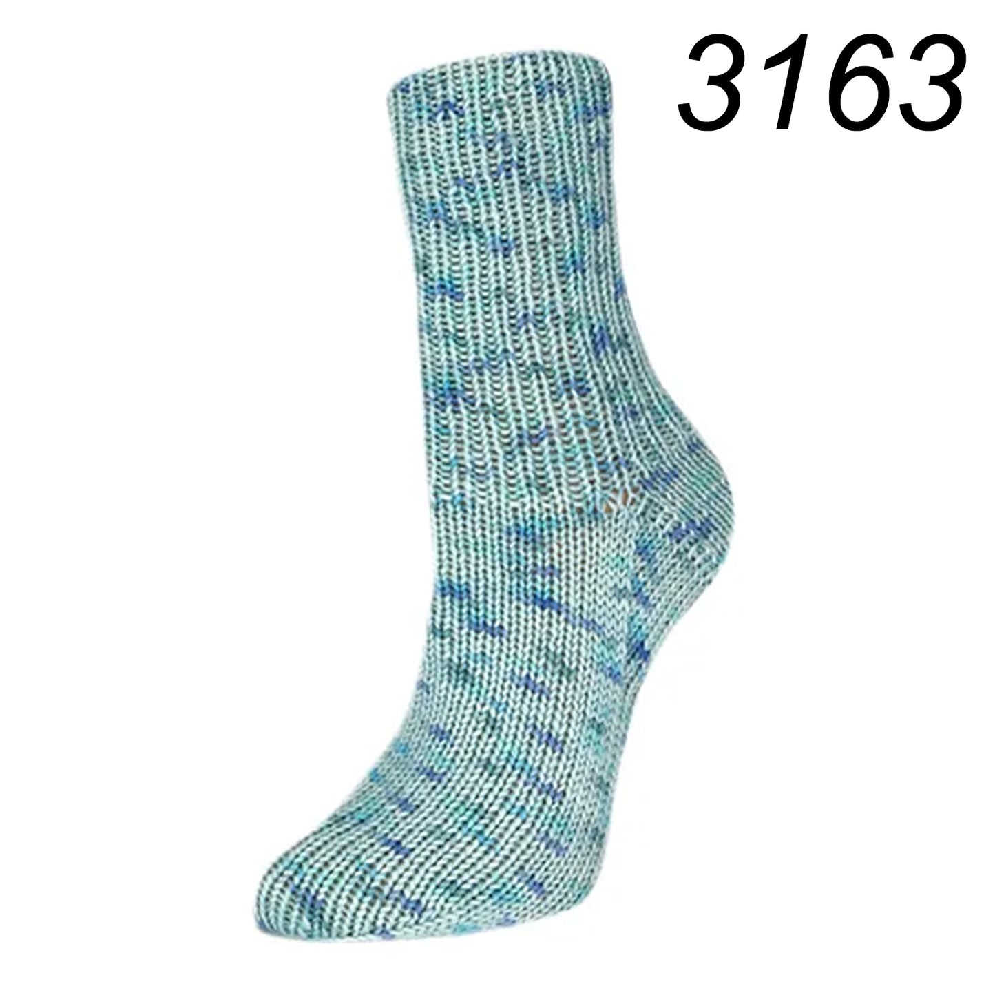Flotte Socke Bambus Merino Spot von Rellana