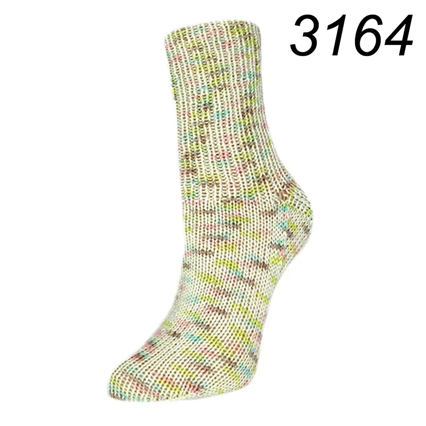 Flotte Socke Bambus Merino Spot von Rellana