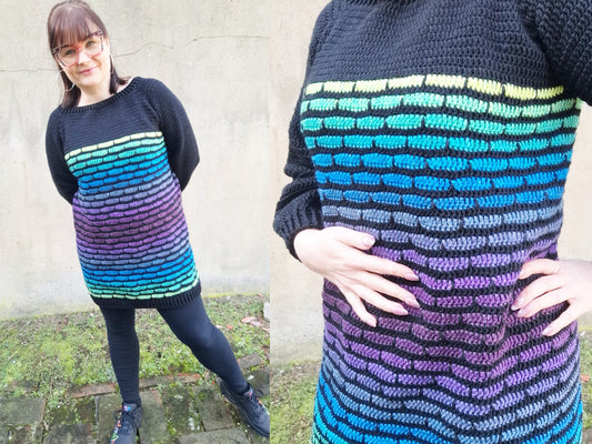 Big Shirt JELLY Häkelanleitung (Kleid/Tunika)