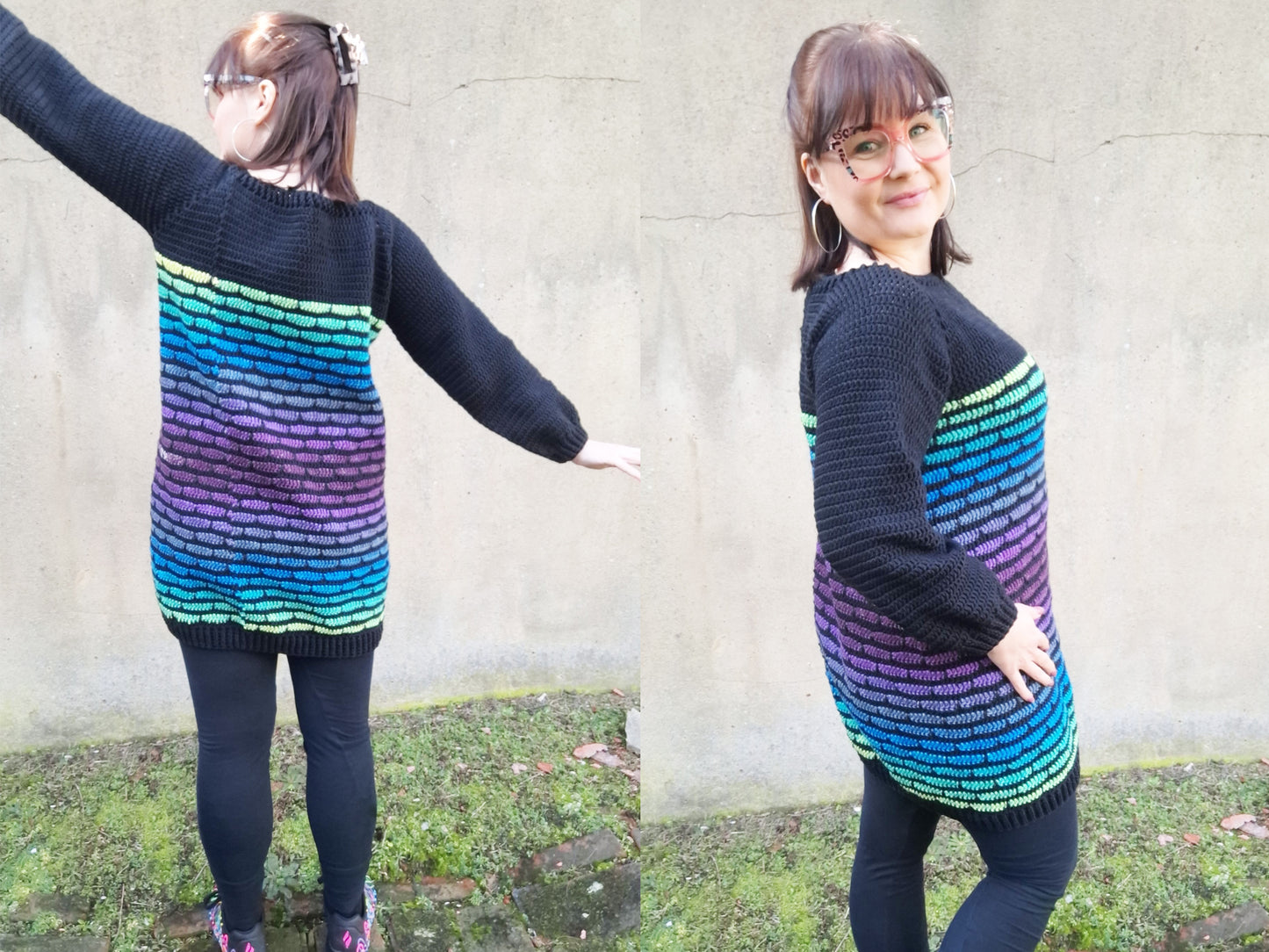 Big Shirt JELLY Häkelanleitung (Kleid/Tunika)