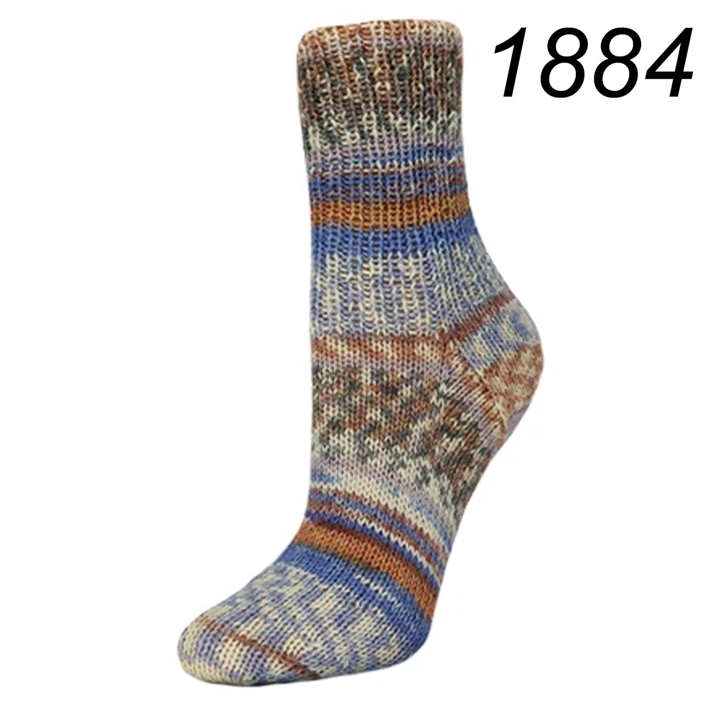 Flotte Socke Burano 4f von Rellana