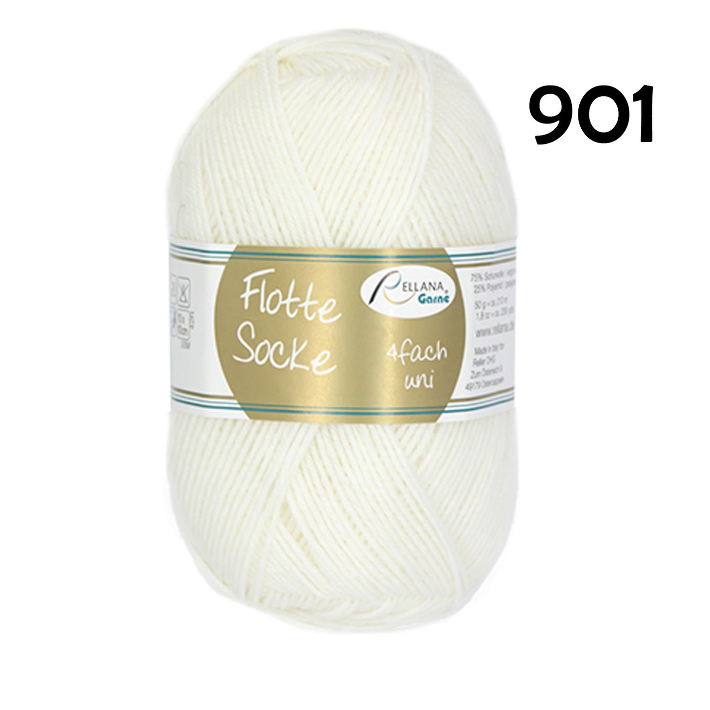 Flotte Socke uni von Rellana