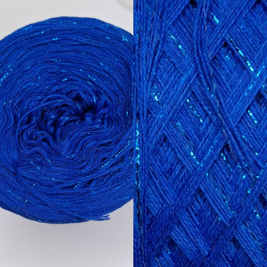 Bobbel Uni - Enzian Glitzer