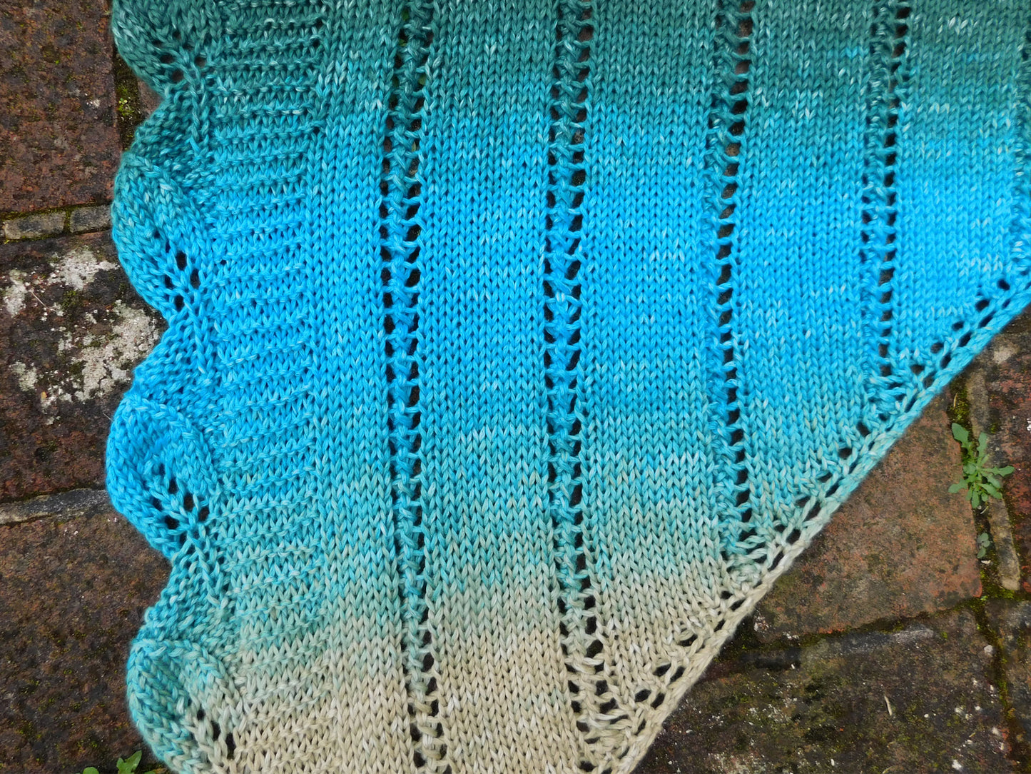 Tuch BLÄTTERWALD Strickanleitung