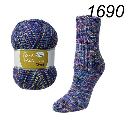 Flotte Socke Circus 4f von Rellana