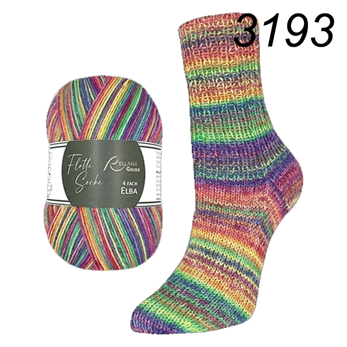 Flotte Socke Elba 4f von Rellana
