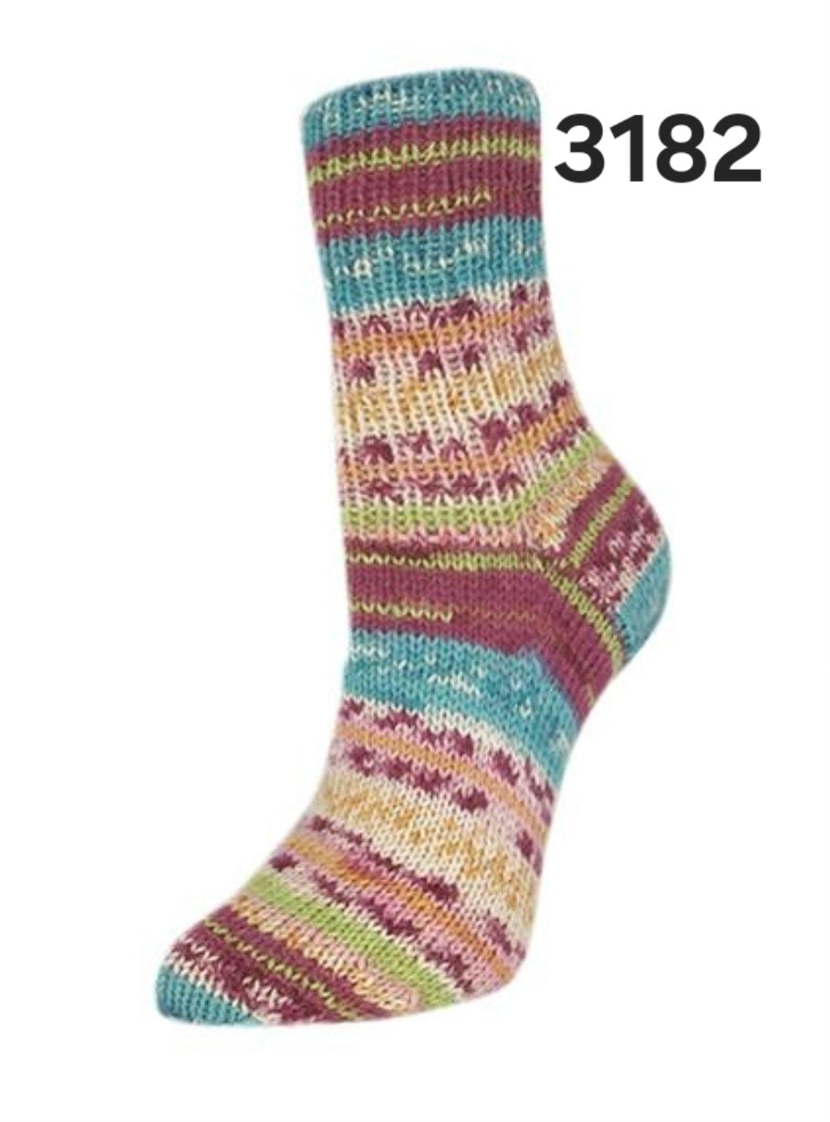 Flotte Socke Merino 4f von Rellana