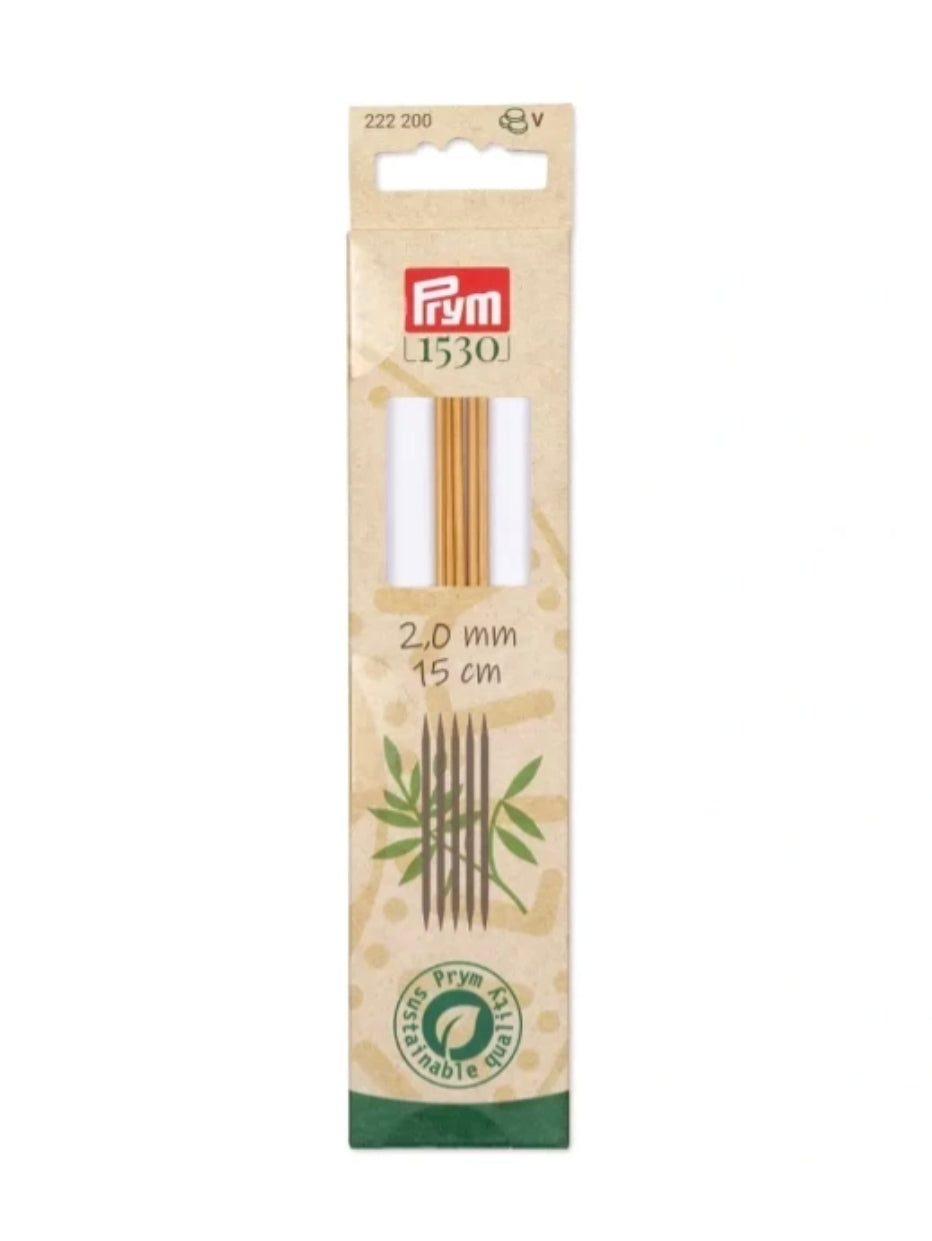 Prym Sockenstricknadeln Bambus