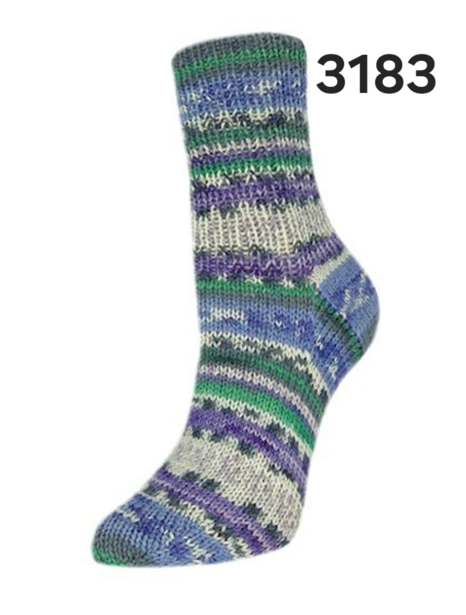 Flotte Socke Merino 4f von Rellana