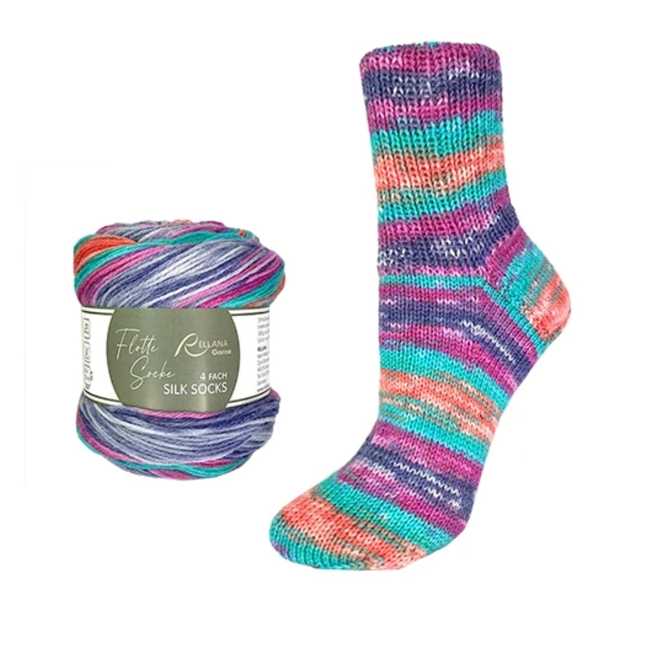 Flotte Socke Silk Socks 4f von Rellana