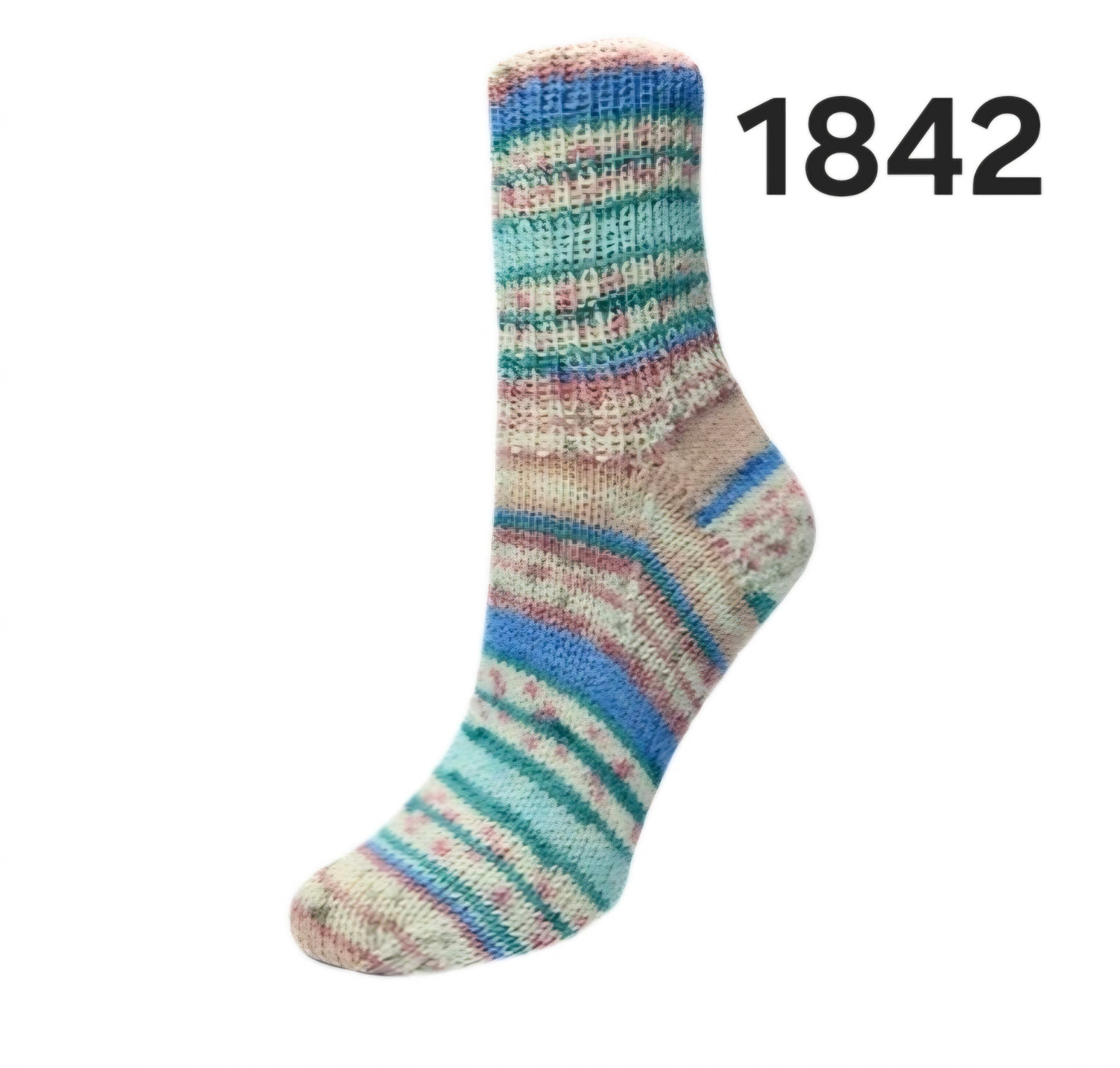 Flotte Socke Seide-Merino 4f von Rellana