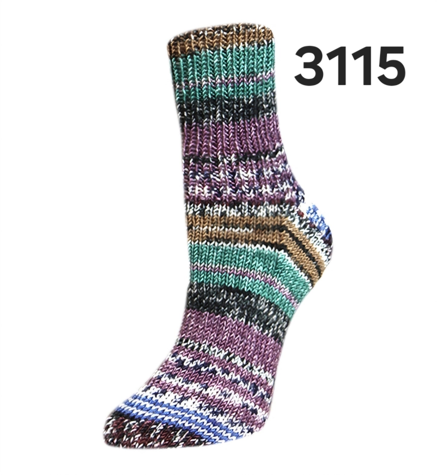 Flotte Socke Woolfree Bamboo 4f von Rellana