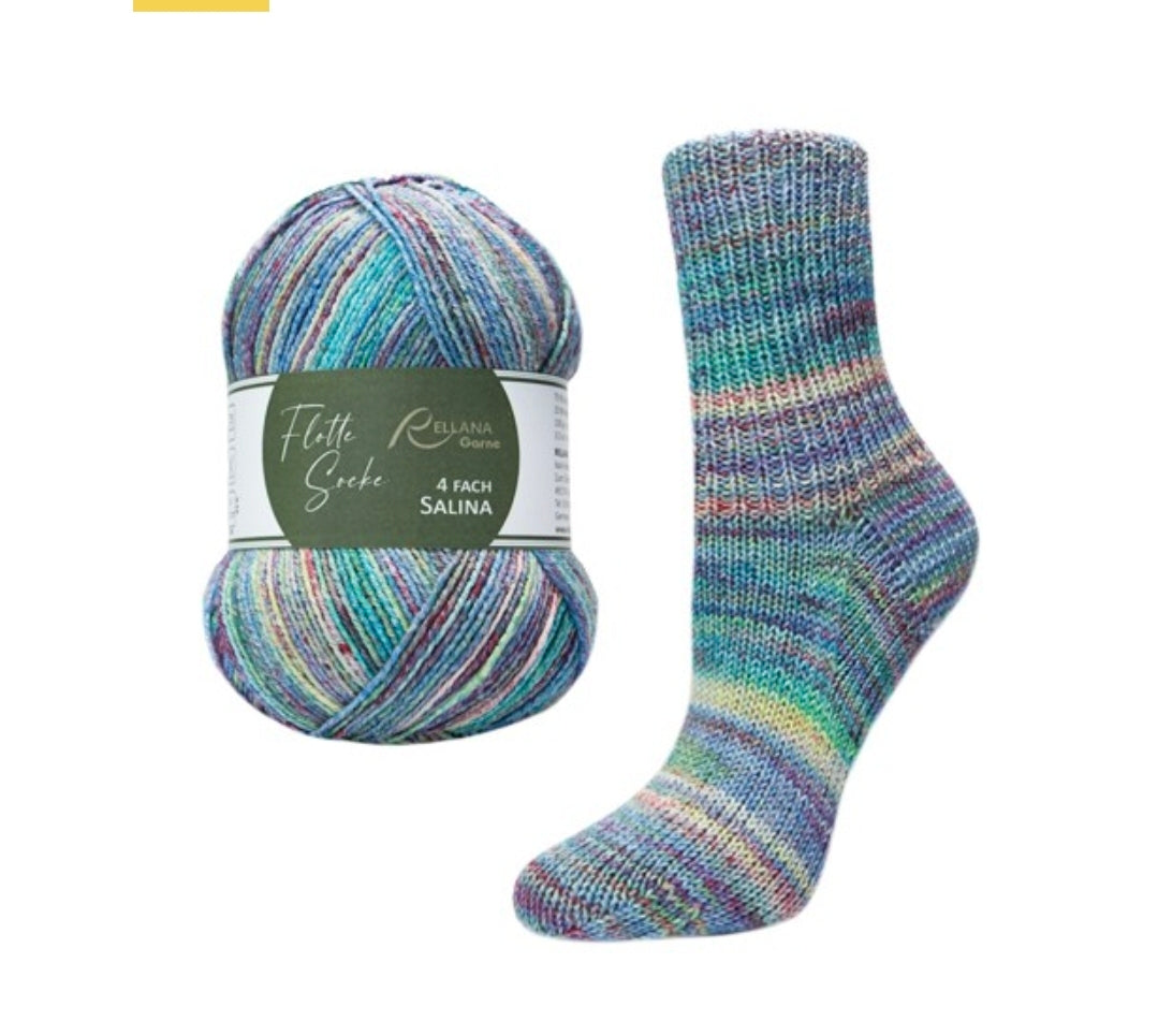 Flotte Socke Salina 4f von Rellana