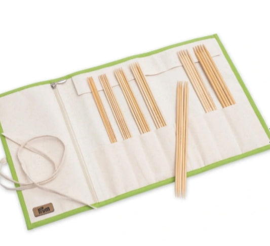 Prym Sockenstricknadel-Set Bambus
