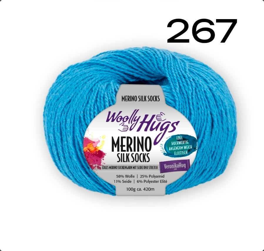 Merino Silk Socks von Woolly Hugs