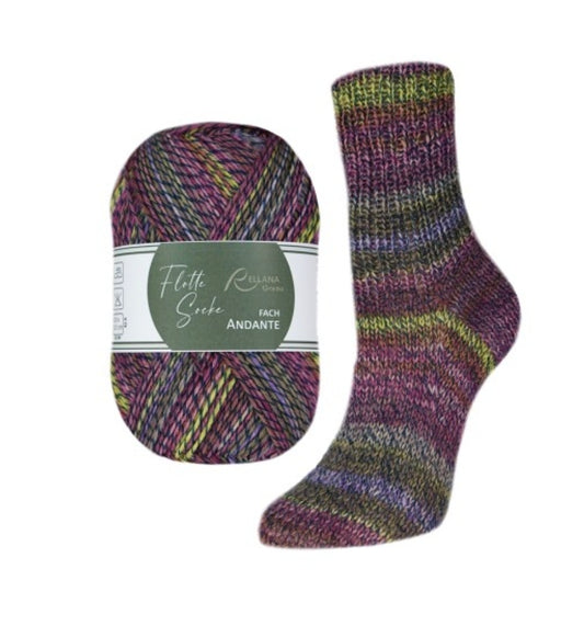 Flotte Socke Andante 6f von Rellana