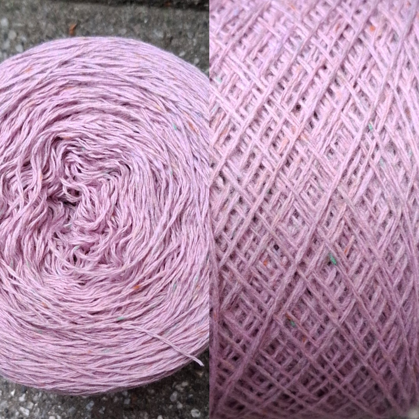 Bobbel Tweedy Farbe Nr. 4 Amethyst