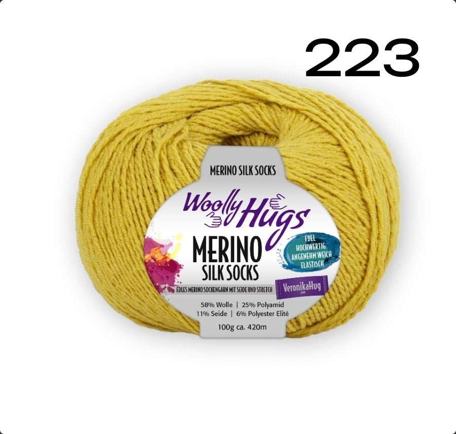 Merino Silk Socks von Woolly Hugs