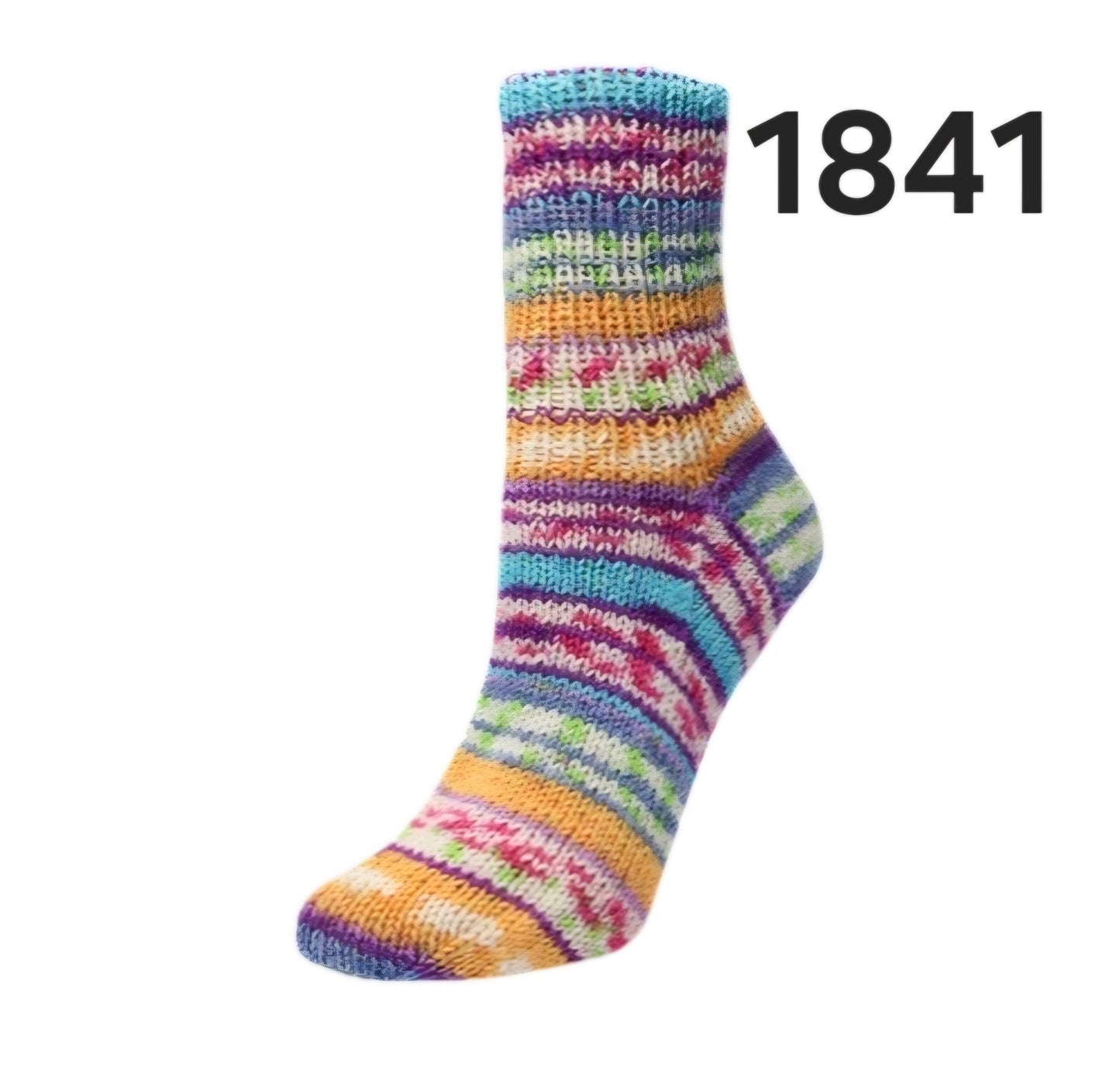 Flotte Socke Seide-Merino 4f von Rellana