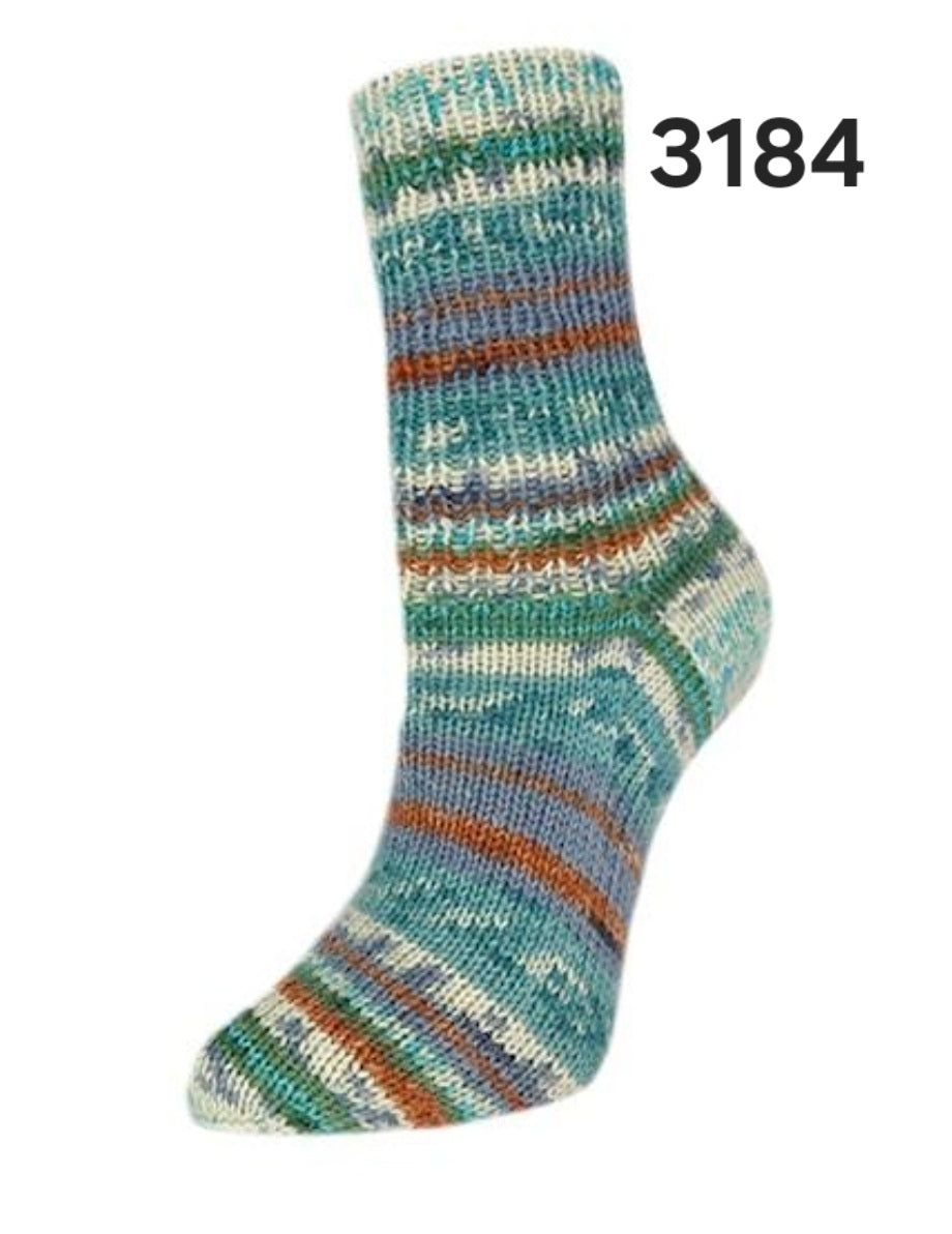 Flotte Socke Merino 4f von Rellana