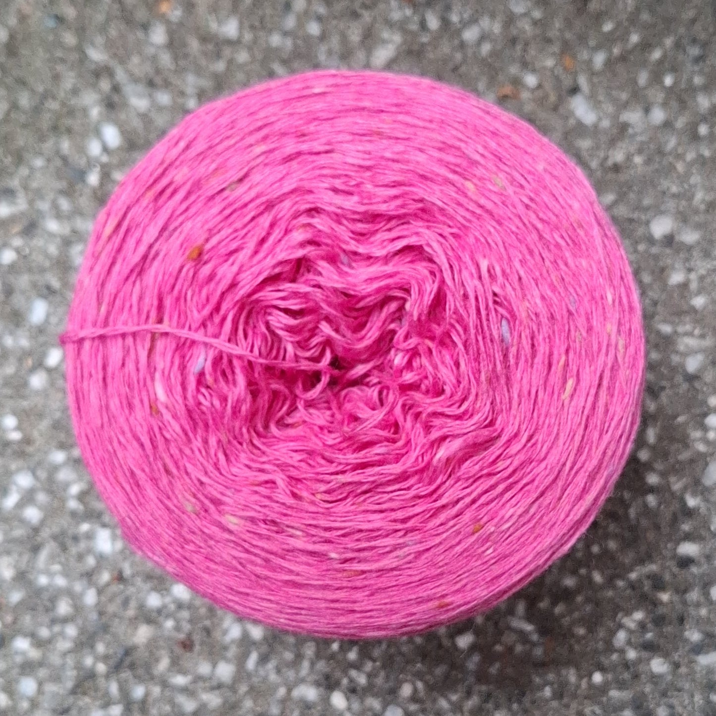 Bobbel Tweedy Farbe Nr. 1 Himbeere