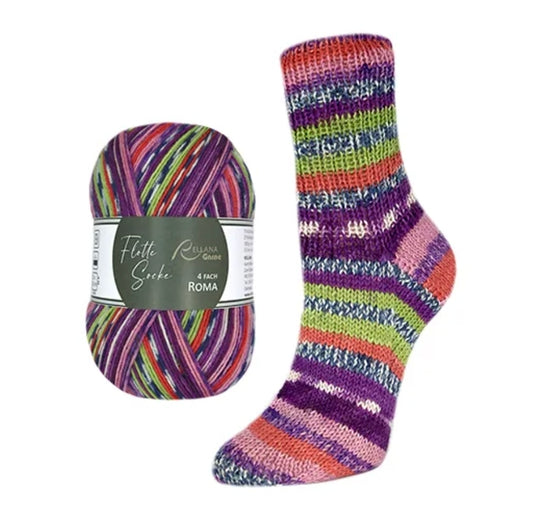Flotte Socke Roma 4f von Rellana