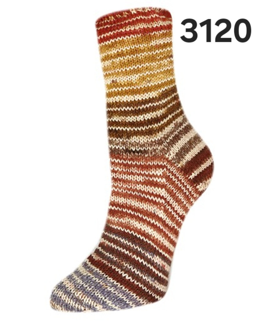 Flotte Socke Perfect Rainbow 4f von Rellana