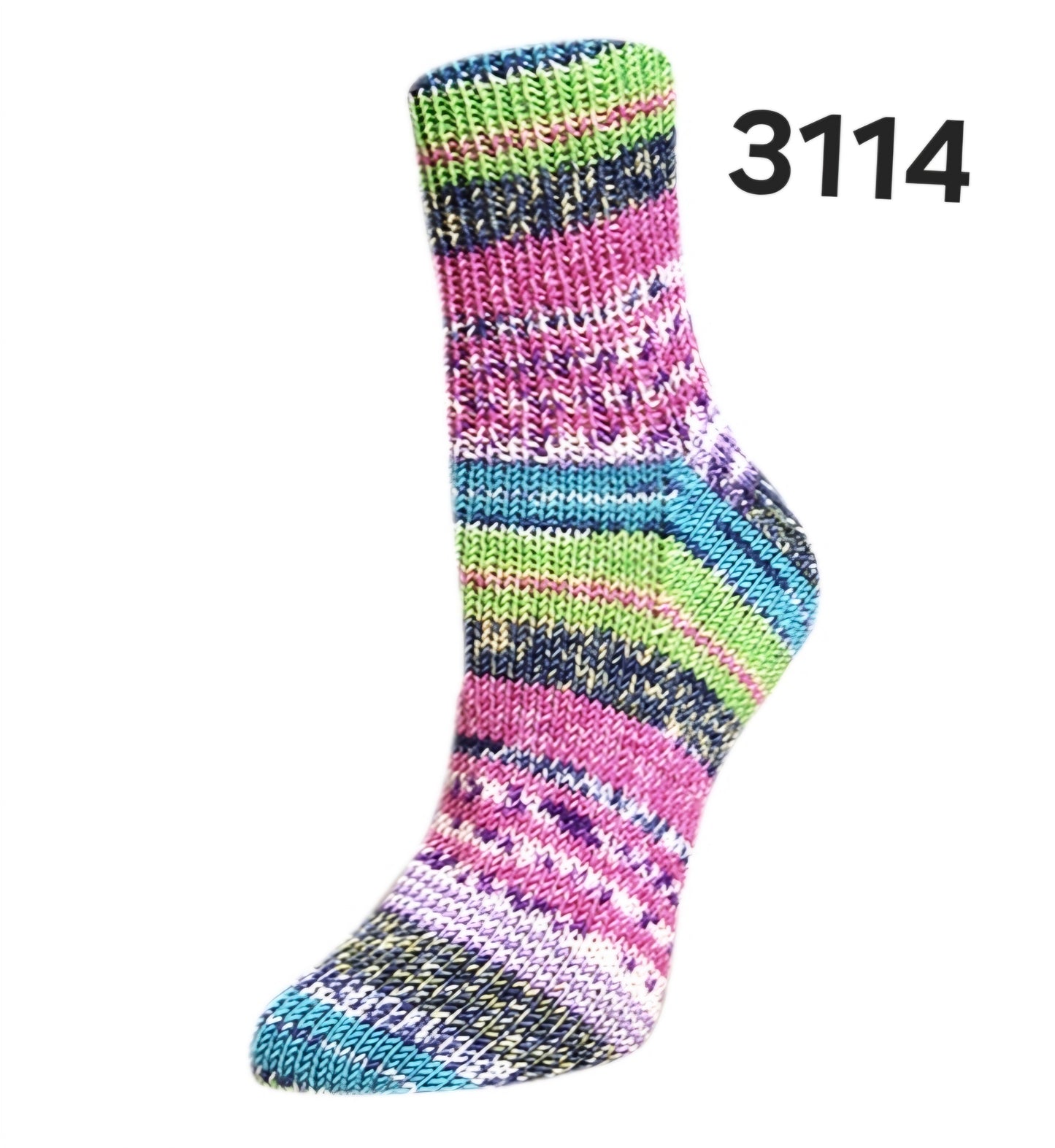 Flotte Socke Woolfree Bamboo 4f von Rellana