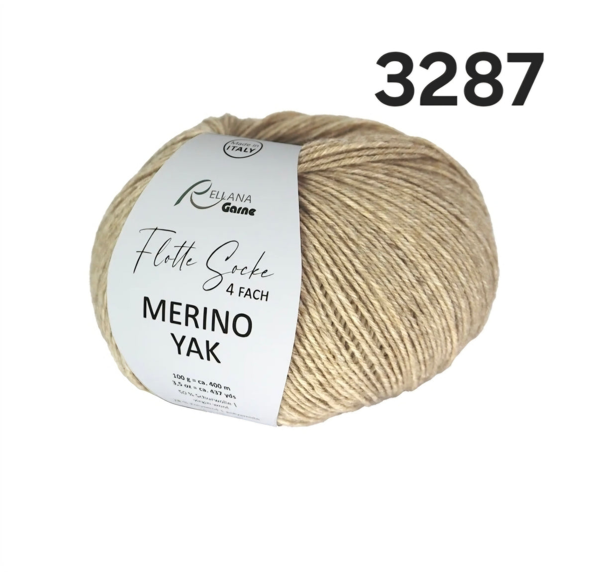 AB MITTE OKTOBER Flotte Socke Merino Yak 4f von Rellana