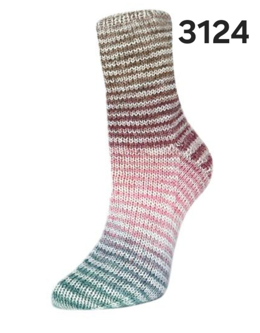 Flotte Socke Perfect Rainbow 4f von Rellana