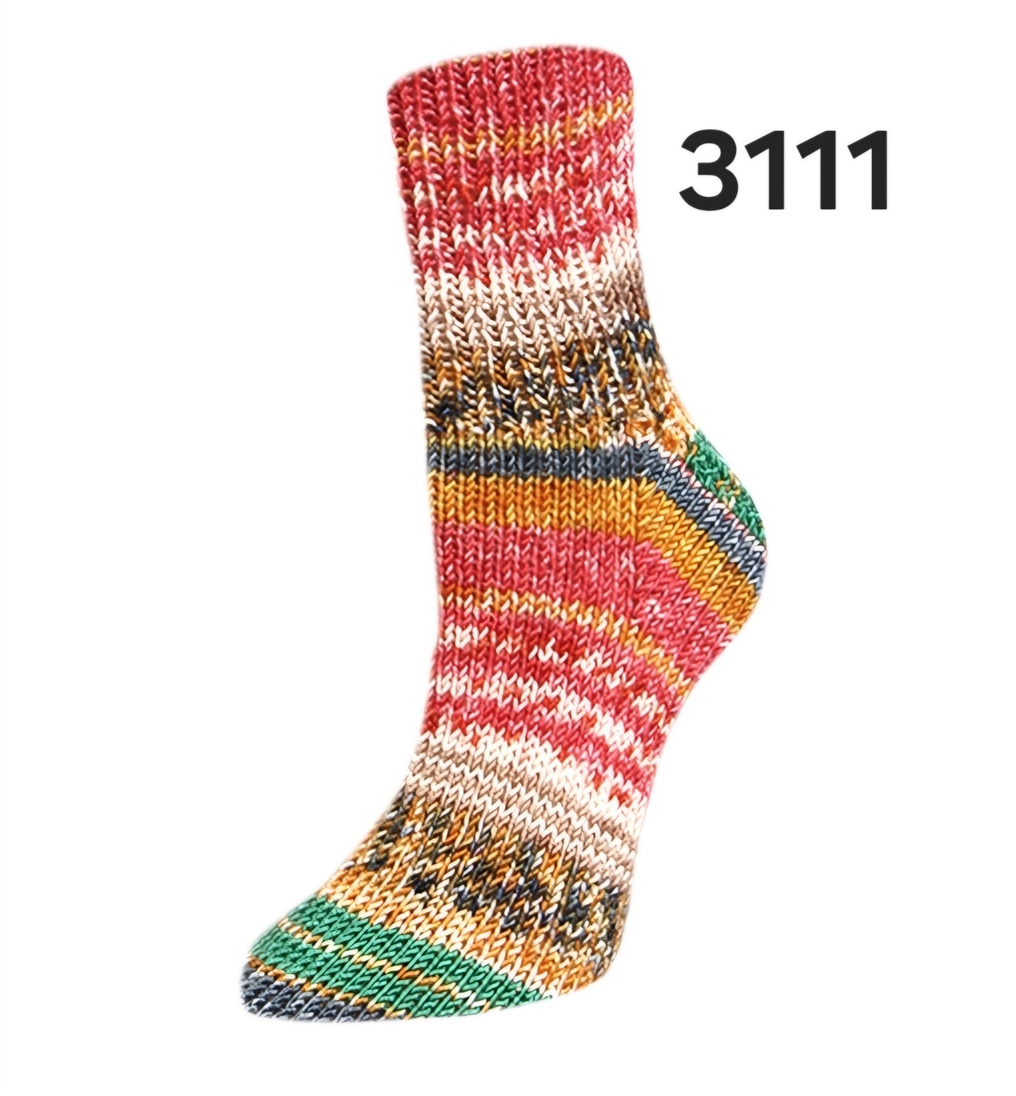 Flotte Socke Woolfree Bamboo 4f von Rellana